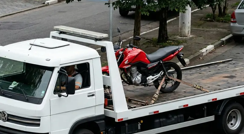Reboque de moto em Mogi das Cruzes – guincho especializado para motocicletas
